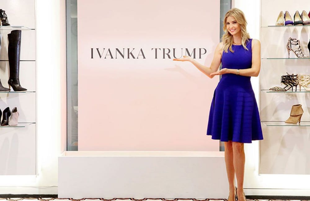 Ivanka Trump Brand @SumerSloan / Twitter.com