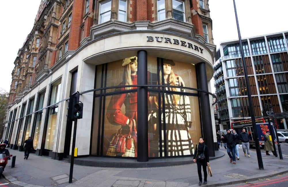 Burberry ©Radharc Images/Alamy